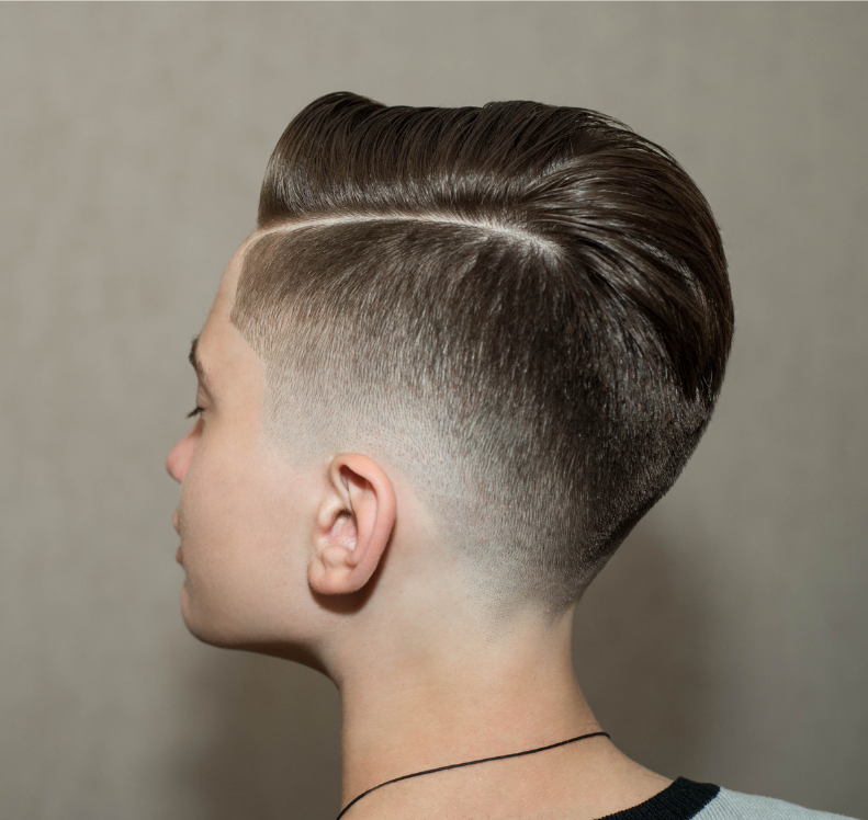 Me's fade haircut